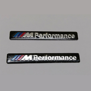 BMW M PERFORMANCE ステッカー ブラック　２枚セット