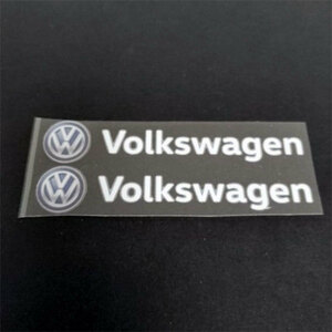 VolksWagen　フォルクスワーゲン　 ステッカー　文字バージョン　２個セット