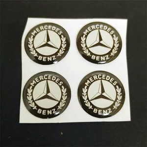 Mercedes-Benz　　メルセデスベンツ　キーホールステッカーカバー　別バージョン　４個セット