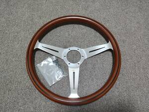  regular that time thing NARDI Nardi wood Classic steering gear 37cm old car polish 