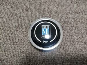 正規品 NARDI ナルディ クラシック ステアリング 用 ホーンボタン 旧車 ウッド レザー 8
