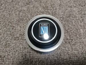 正規品 NARDI ナルディ クラシック ステアリング 用 ホーンボタン 旧車 ウッド レザー ラッパマーク無し 14