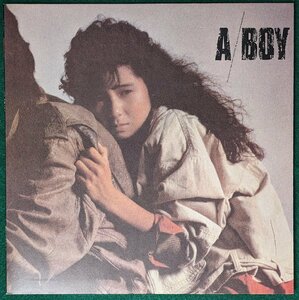 中古LP「A BOY / ア・ボーイ」中村あゆみ