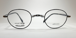 《一山眼鏡ライブラリー》 ②athlete-308 44□24-145　C-3 日本製βチタン　長く販売します。