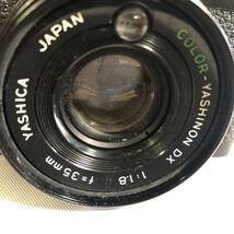 YASHICA ヤシカ カメラ ELECTRO 35 CCN LENS COLOR-YASHINON DX 1：1.8 f=35mm _画像3