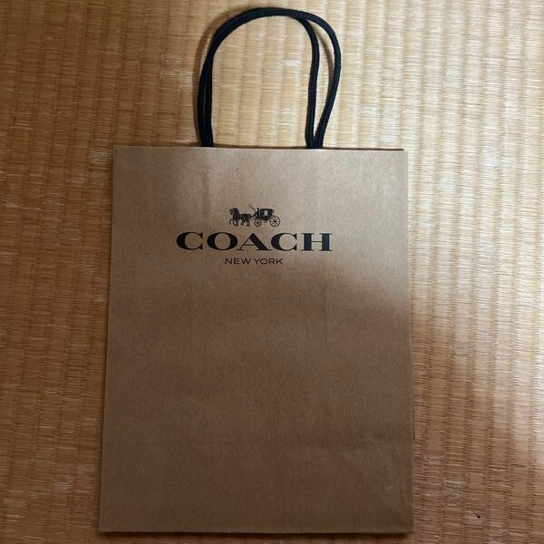 COACH コーチ 紙袋 ショップ袋 ショッパー 手提げ紙袋