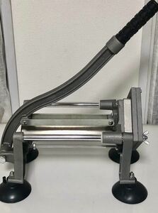 BIG SALE★★おすすめ★★JINSONC MACHINE POTATOES CUTTER MACHINE プロの商業ハンドフライドポテト製造機ポテトチップカッター中古です。