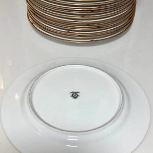 BIG SALE ★★おすすめ★★ MADE IN JAPAN NORITAKE USED PLATES 27cm (19 pcs Set)日本ノリタケ (27cm) (19枚プレートセット)中古です。の画像4