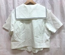 to_8360 ★定形外 配送★ 佐賀県 県立 致遠館中学 夏服 半袖 指定セーラー服 サイズ 3XL程度 カンコー KANKO 製　制服_画像2