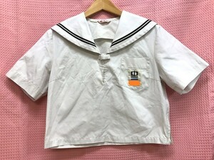 to_8059 ★定形外 配送★ 兵庫県 加古川市立神吉中学 夏服 半袖 指定セーラー服 サイズ L程度 カンコー KANKO 製　制服