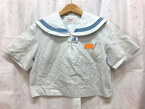 to_8132 ★定形外 配送★ 兵庫県 加古川市立別府中学 夏服 半袖 指定セーラー服 サイズ 160A ファインレーベル カンコー KANKO 製　制服