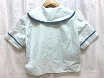 to_8474 ★定形外 配送★ 九州方面 みずいろライン 夏服 半袖 指定セーラー服 サイズ 2AB Takemoto タケモト 製　制服_画像2