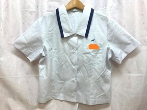 to_8485 ★定形外 配送★ 大分県 大分市立明野中学 夏服 半袖 指定ブラウス サイズ L スクールショップ ロイヤル 製　制服