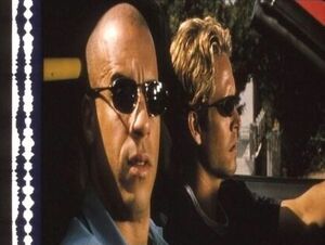 ワイルドスピード 35mm映画フィルム ヴィンディーゼル ポールウォーカー ブライアンオコナー ◆連続５コマ THE FAST AND THE FURIOUS