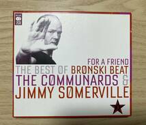 JIMMY SOMERVILLE◆FOR A FRIEND THE BEST OF JIMMY SOMERVILLE THE COMMUNARDS_画像1