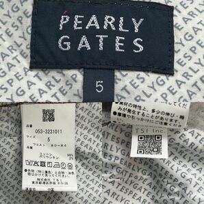 送料無料PEARLY GATESパーリーゲイツ最新MENS PGバイアス柄パンツARGYLEジャカード地柄柔らかSTRETCH抗菌消臭Pocket Brown(超お買得5)新品の画像9