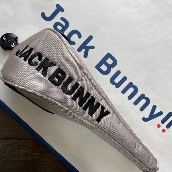 送料無料ジャックバニーbyパーリーゲイツ最新JACK BUNNYヘッドカバーFW230cc対応マグネット開口番手ダイヤルcushion保護Beige(お買得)新品