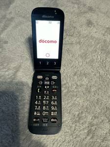 美品　docomo FOMA らくらくホン F-01G FUJITSU 富士通 ガラケー 折畳式 簡易動作確認　簡易清掃　初期化OK 