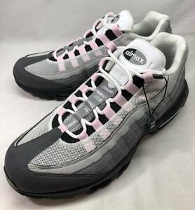 ■美品(箱なし) NIKE AIR MAX 95 GUNSMOKE PINK FOAM ナイキ エアマックス 95 ガンスモーク ピンク フォーム CJ0588-001 27.5cm ●240219