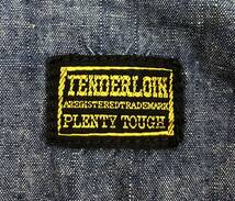 ■ TENDERLOIN テンダーロイン CHAMBRAY SHT INDIGO シャンブレーシャツ M ●240206_画像8