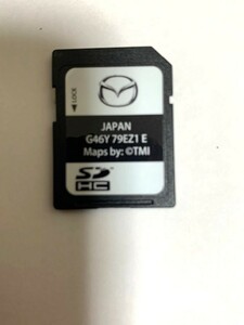 マツダ純正ナビ 地図データ SD 　　「　G46Y 79EZ1 E　」 中古品