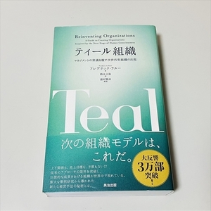 書籍◆ティール組織/マネジメントの常識を覆す次世代型組織の出現/フレデリック・ラルー/英治出版