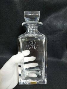 The MACALLAN ザ・マッカラン 25年 1965 クリスタルデキャンタ ウイスキー 空瓶 空き瓶 替え栓付