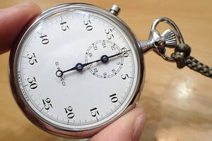 時計店在庫 ◆SEIKO/セイコー 精工舎 機械式手巻きストップウォッチ