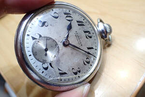 セイコー 精工舎 プレシジョン ◆手巻きアンティーク 鉄道時計 懐中時計