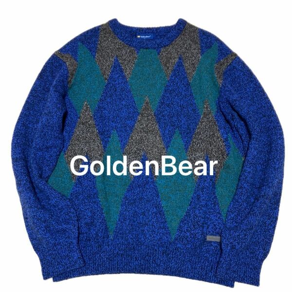 GoldenBear クルーネックニットセーター（メンズ Lサイズ）