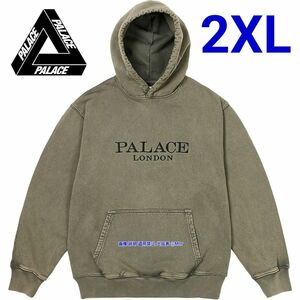 PALACE FADEY HOOD METALICO 2XL パレス 2024 SS 新作 Logo フーディー パーカ