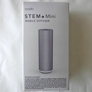 cado カドー STEM Mini モルタルブラック モバイルディフューザー MD-C10 MB 加湿器 中古品