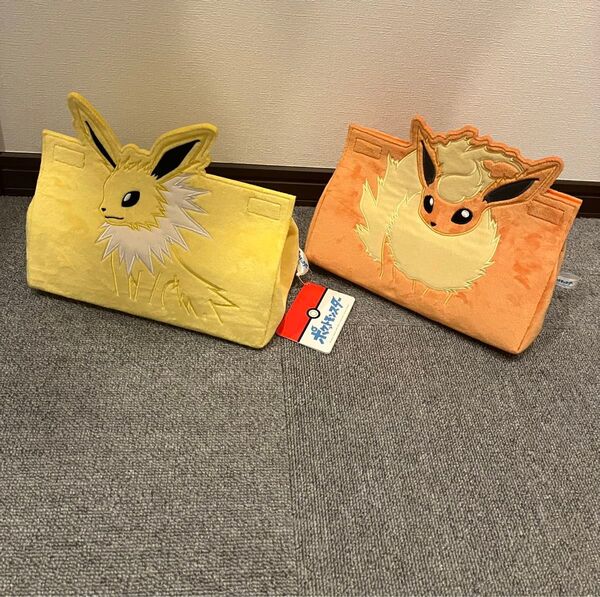 新品 ポケモン サンダース ブースター ティッシュカバー ティッシュボックス