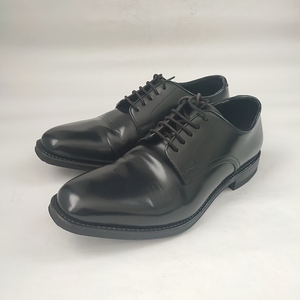REGAL リーガル プレーントゥ 24.5 ドレスシューズ ビジネス 革靴 レザー ブラック 黒 b14