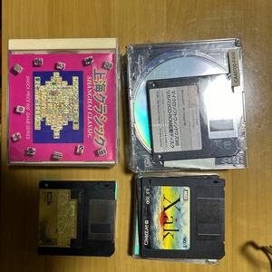 Windows95〜98ソフト数点＋MSX2用ソフト2点