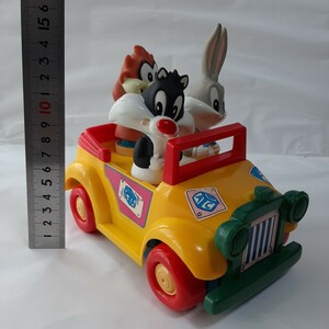 バッグス・バニー レトロ フィギュア ベイビー ルーニーテューンズ TYCO Baby Looney Tunes Vtg. 1994 Wind-Up Toy Car Bugs Taz Sylvester