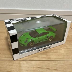 ミニチャンプス ポルシェ911 GT3RS 991.2 1/43