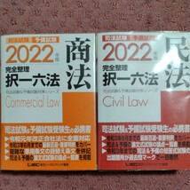 司法試験 予備試験 完全整理 択一六法 民法 商法 (2022年版) LEC東京リーガルマインド 2冊セット_画像1