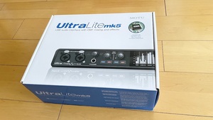 MOTU モツ UltraLite mk5 オーディオインターフェイス 極美品 DAW DTM 配信☆