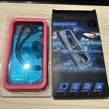 d213 SPORTLINK iPhone 11 用 防水ケース 完全防水 耐衝撃 海 スノボ スキー お風呂 IP68防水規格取得 無線充電6.1インチ(ピンク）_画像2