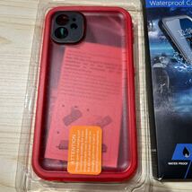 d213 SPORTLINK iPhone 11 用 防水ケース 完全防水 耐衝撃 海 スノボ スキー お風呂 IP68防水規格取得 無線充電6.1インチ(ピンク）_画像3