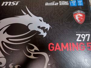 中古動作品：MSI Z97 GAMING 5 