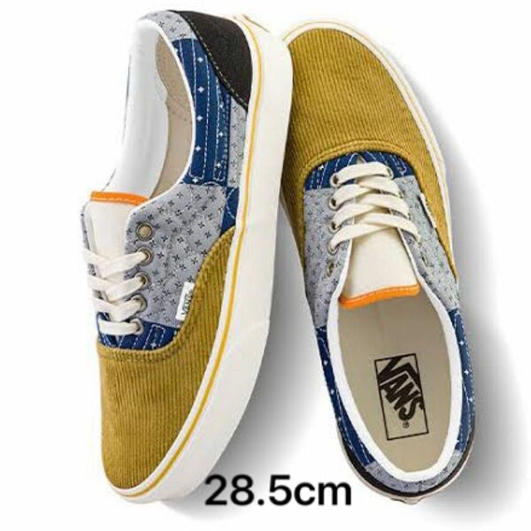 28.5cm 【vans】US企画　エラ　キルティング×バンダナ