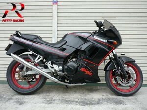 KAWASAKI GPX250R-2 2-1管 50.8π ALサイレンサー タイプ3 マフラー メッキ