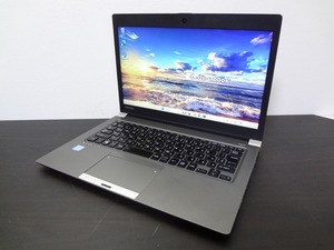 東芝 薄型軽量コンパクト R63/K Win11/Core i5-6200U/8GB/256GB/無線/Office