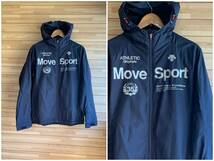 #セール★未使用★DESCENTE デサント MOVE SPORT ムーブスポーツ★吸湿発熱 撥水 防風 保温 EKS PLUS THERMO★サイズL★ウィンドブレーカー_画像1