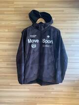 #セール★送 520★DESCENTE デサント MOVE SPORT ムーブスポーツ 光発熱+5℃ 保温 撥水 ストレッチ パーカー★サイズ M★秋冬春先モデル_画像2