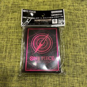 ONE PIECE カードゲーム オフィシャルカードスリーブ 6 スタンダードブラック&ピンク