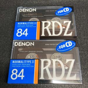 未使用 DENON デノン RD-Z 84 カセット カセットテープ