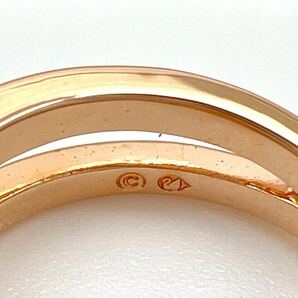 SWAROVSKI｜スワロフスキー 指輪 52【アクティ】リング ローズゴールド ラインストーン 約10号 ピンクゴールドカラー ブランド a356etの画像9